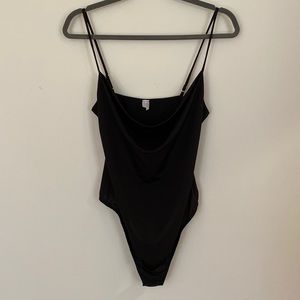 Out From Under Urban Outfitters Black Bodysuit